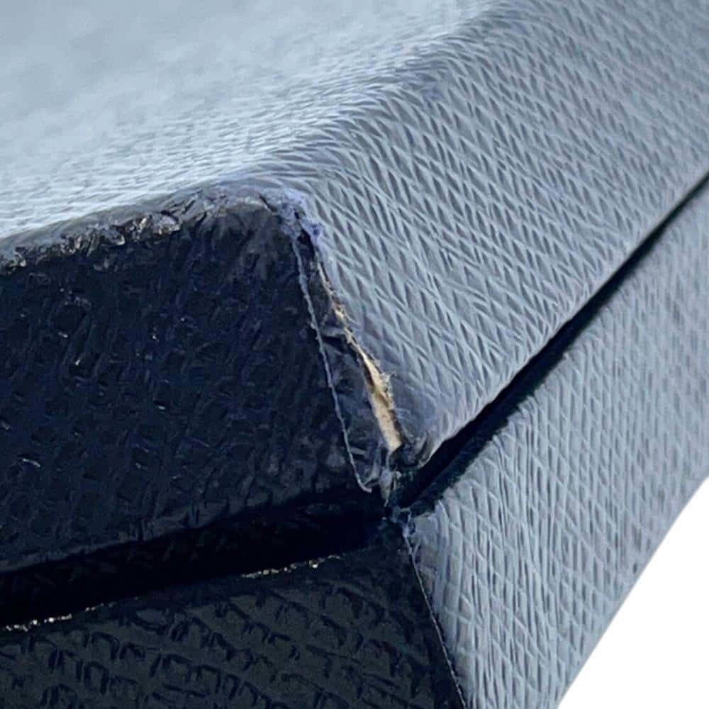 Prada Makeup Bag Drawstring Pouch Embroidered Den… - image 6